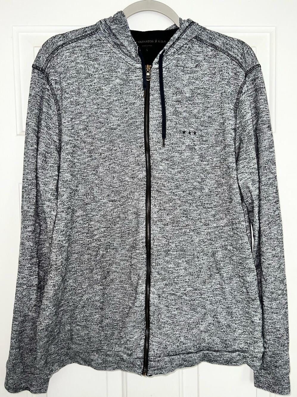 John Varvatos zip-up hoody - size Large